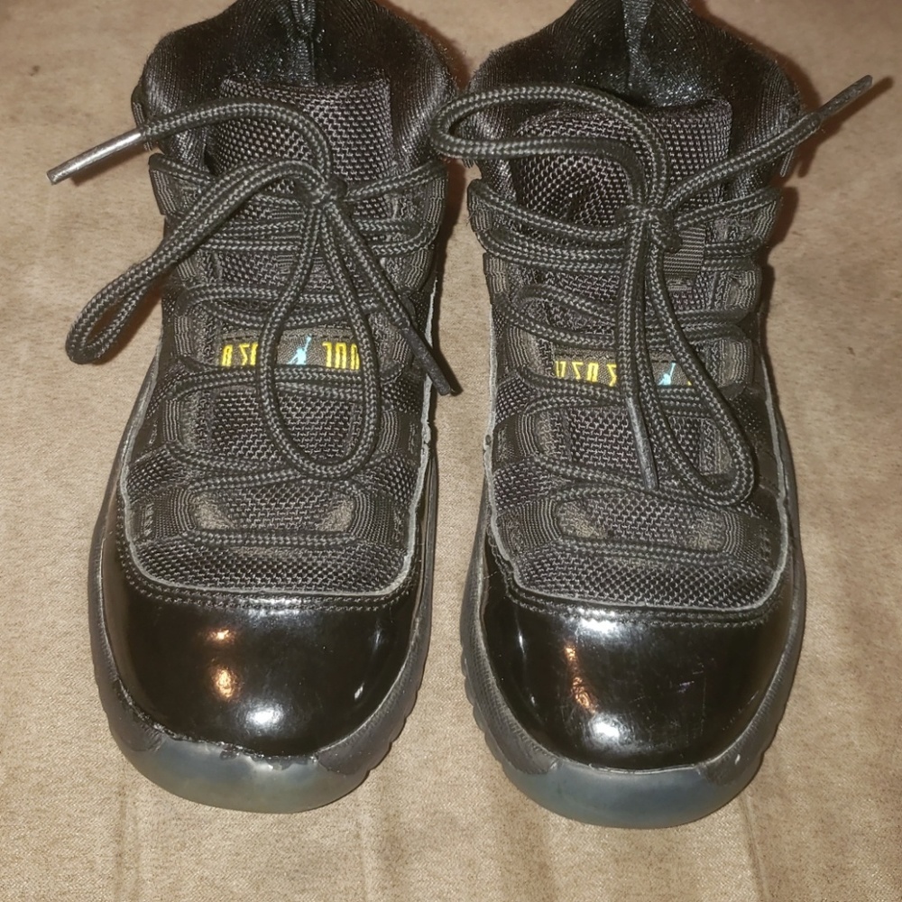 Black "Gamma" #11's Jordans